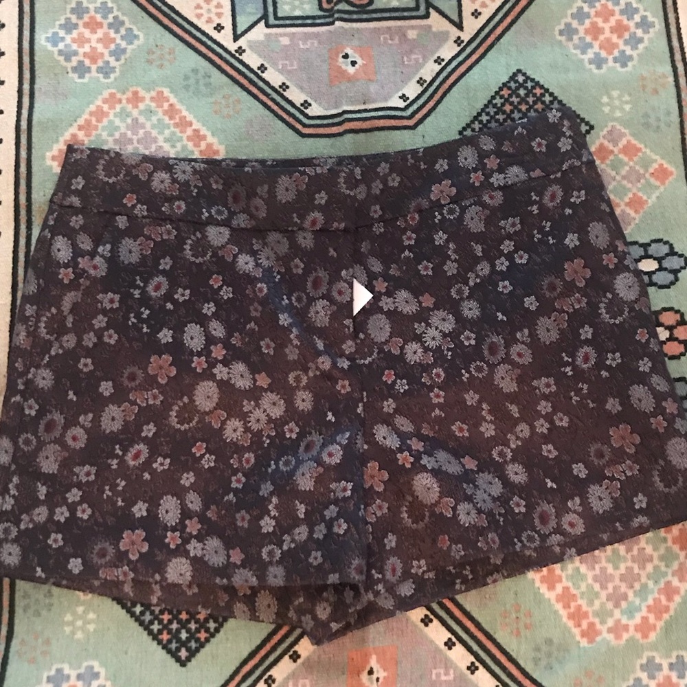 Dressy Floral Ann Taylor Shorts.